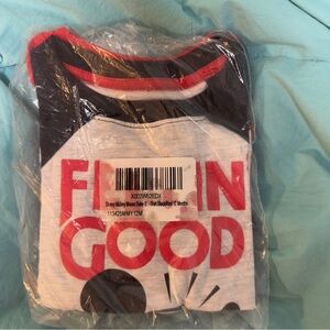 NWT 2 pack Kids Disney Black and Red Long Sleeve Tee